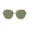 Vuarnet VL1629 Women's Sunglasses - Acetate Frame, Mineral Glass Lenses, 53mm Lens Width, 17mm Bridge, 145mm Temple - UV400 Protection