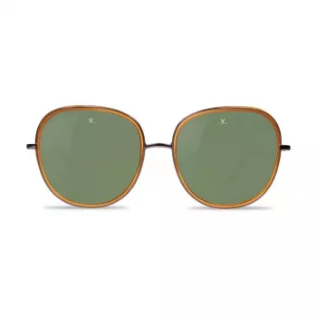 Vuarnet VL1629 Women's Sunglasses - Acetate Frame, Mineral Glass Lenses, 53mm Lens Width, 17mm Bridge, 145mm Temple - UV400 Protection