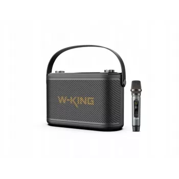 W-King H10S Portable Wireless Speaker, 100W RMS, Bluetooth 5.0, IPX6, Black