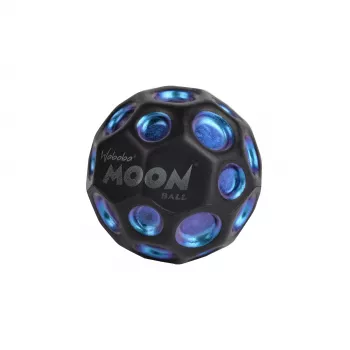 Waboba MOON Ball DARK SIDE OF THE MOON - High-Bounce Foam Ball with Crater Design, Indoor/Outdoor Play, Gravity-Defying Bounce