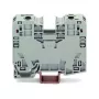 WAGO 285-135 2-Conductor Through Terminal Block, 35 mm², CAGE CLAMP, Gray