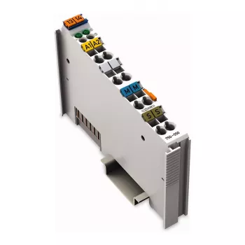 WAGO 750-550 2-Channel Analog Output Module 0-10V, Light Gray