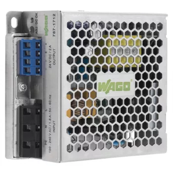WAGO 787-1712 EPSITRON PRO Power Supply, 24 VDC, 2.5 A, 60 W, DIN-Rail