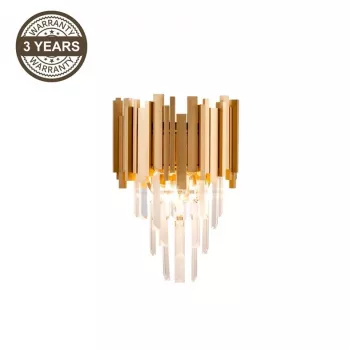 WALL SANNA 2XE14 19115W White Wall Light with Dual E14 Sockets