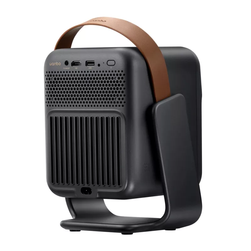 Wanbo ToGo Pro Portable Projector 1080p 500 ANSI Lumens Built-in Battery Google TV
