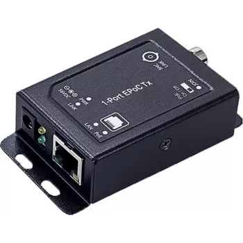 Wantec 2wIP E Adapter PoE-BNC-Client/Receiver 1-Port