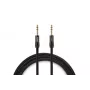 Warm Audio PREM-TRS-3 Premier Series 6.35mm TRS Patch Cable, 0.9m, Gold-Plated, Double-Reussen Shielded, Black