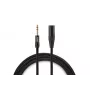 Warm Audio Premier Series XLR Male to 6.35mm TRS Male Audio Cable 1.8m Black