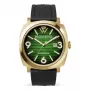 WATCHPEOPLE Women's Quartz Analog Watch 700988 (45mm) - Black Dial, Faux Leather Strap