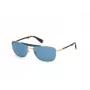 WEB EYEWEAR MAN Sunglasses WE0274-6032V Havana Green Rectangular Acetate 60/16/140 mm