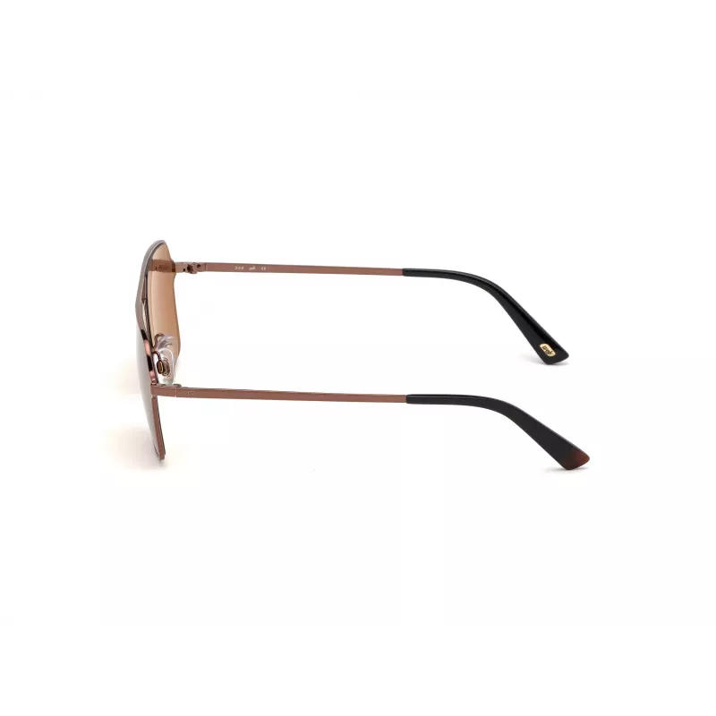 WEB EYEWEAR MAN WE0261-6036E Sunglasses Havana/Brown Acetate Frame Green Polycarbonate Lens 60/14/145 mm