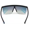 WEB EYEWEAR Men's Sunglasses WE0221-02Z Black Acetate Frame Grey Lens UV400