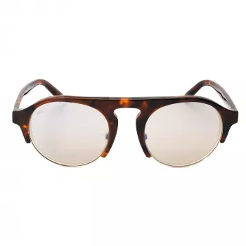 WEB EYEWEAR Men's Sunglasses WE0224-52G Havana Acetate Green Polycarbonate UV400 52mm