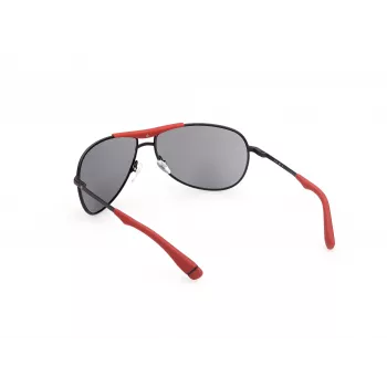 WEB EYEWEAR Men's Sunglasses WE0296-6602A Black/Grey 66/14/125 mm