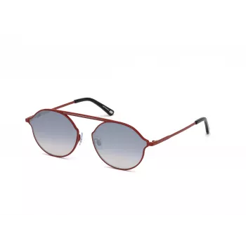 WEB EYEWEAR Unisex Sunglasses WE0198-5766C Black Frame Grey Lens 57mm