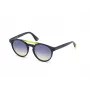 WEB EYEWEAR Unisex Sunglasses WE0262-5190W Square Acetate Black Frame Grey Lens 51/19/145 mm