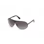 WEB EYEWEAR Unisex Sunglasses WE0282-0001B Black Frame Grey Lens UV400 Category 3