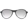 WEB EYEWEAR WE0128-5479W Unisex Square Sunglasses Black/Grey 54/17/145 mm