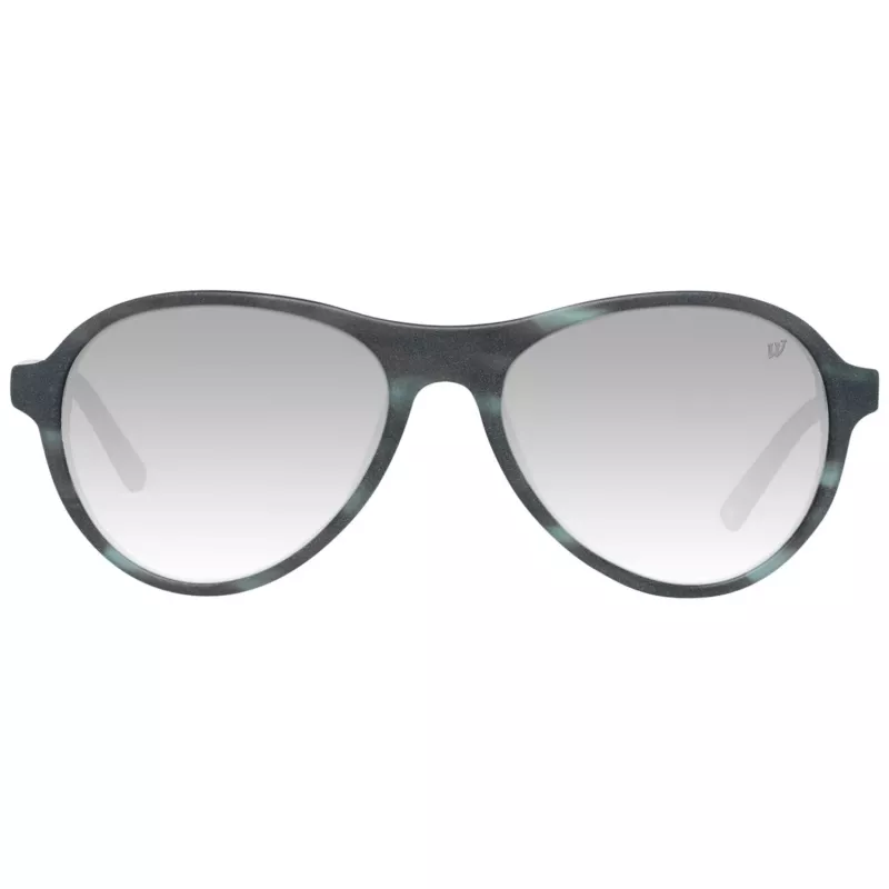 WEB EYEWEAR WE0128-5479W Unisex Square Sunglasses Black/Grey 54/17/145 mm