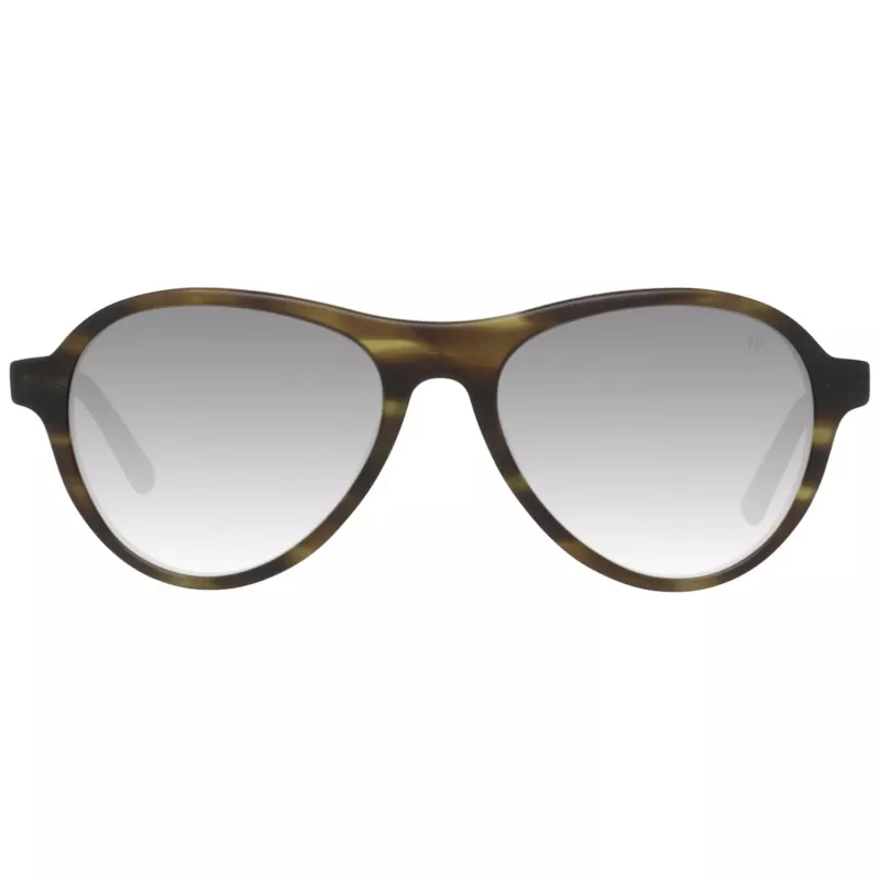 WEB EYEWEAR WE0128-5494N Unisex Sunglasses Havana Acetate Frame Brown Polycarbonate Lens 54mm