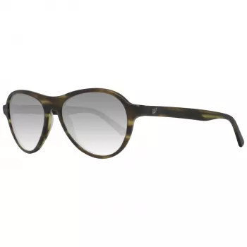 WEB EYEWEAR WE0128-5494N Unisex Sunglasses Havana Acetate Frame Brown Polycarbonate Lens 54mm