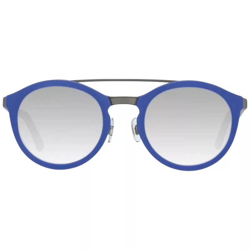 WEB EYEWEAR WE0143-4991X Unisex Sunglasses, Square Acetate Frame, Grey Lens, 49/22/140 mm