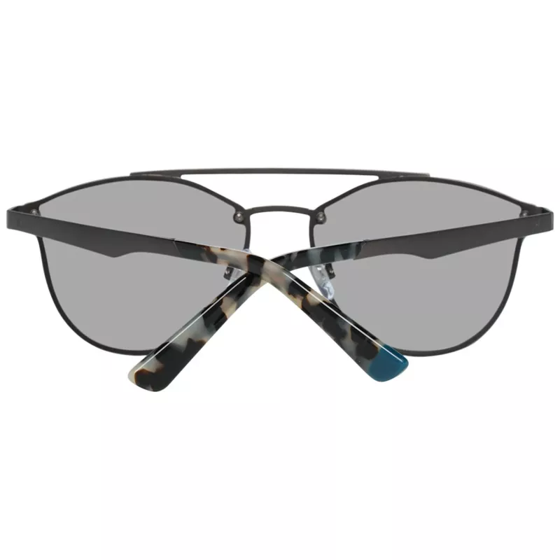 WEB EYEWEAR WE0189-5909V Unisex Square Sunglasses Havana Acetate Frame Brown Polycarbonate Lens 59mm
