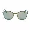 WEB EYEWEAR WE0190-09Q Unisex Sunglasses - Geometric Acetate Frame with UV400 Polycarbonate Lenses
