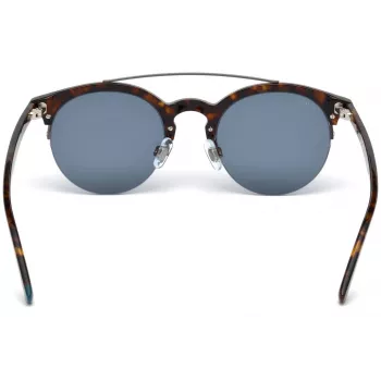 WEB EYEWEAR WE0192-52V Unisex Sunglasses Havana Acetate Frame Brown Gradient Lens 49mm