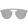 WEB EYEWEAR WE0193-13808V Unisex Sunglasses - Shiny Black Frame, Smoke Lens, 54mm