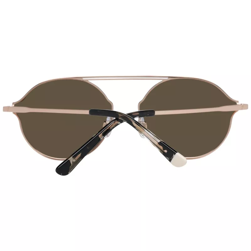 WEB EYEWEAR WE0198-5734G Unisex Sunglasses - Black Acetate Frame, Grey Tint Lenses, 57mm
