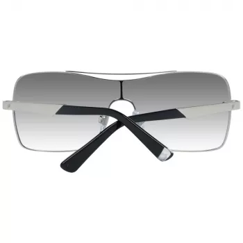WEB EYEWEAR WE0202-16C Unisex Sunglasses Shiny Black Frame Grey Lens 54mm