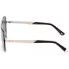 WEB EYEWEAR WE0202-16C Unisex Sunglasses Shiny Black Frame Grey Lens 54mm