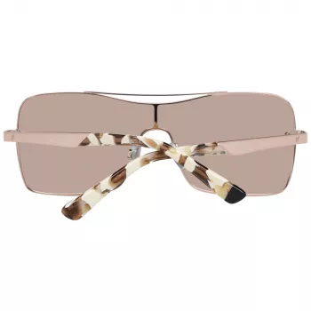 WEB EYEWEAR WE0202-34G Unisex Havana Acetate Sunglasses with Green Polycarbonate Lenses UV400