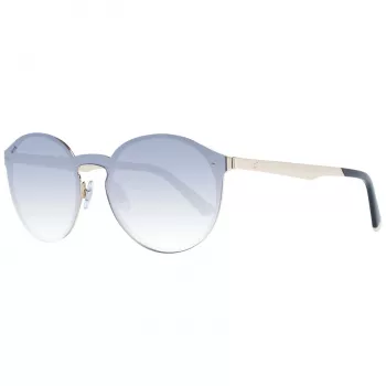 WEB EYEWEAR WE0203-0028X Unisex Sunglasses Shield/Geometric Full Rim Black Grey 135mm
