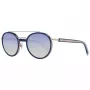 WEB EYEWEAR WE0225-5290W Unisex Sunglasses, Black Frame, Grey Lens, 52/22/145 mm