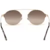 Web Eyewear WE0243-32G Unisex Pilot Sunglasses Gold Frame Brown Gradient Lens UV400 58mm