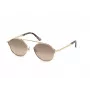 Web Eyewear WE0243-32G Unisex Pilot Sunglasses Gold Frame Brown Gradient Lens UV400 58mm