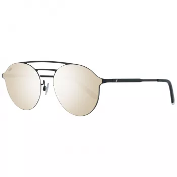 WEB EYEWEAR WE0249-5802G Unisex Sunglasses Black Frame Grey Lens 58/18/145 mm