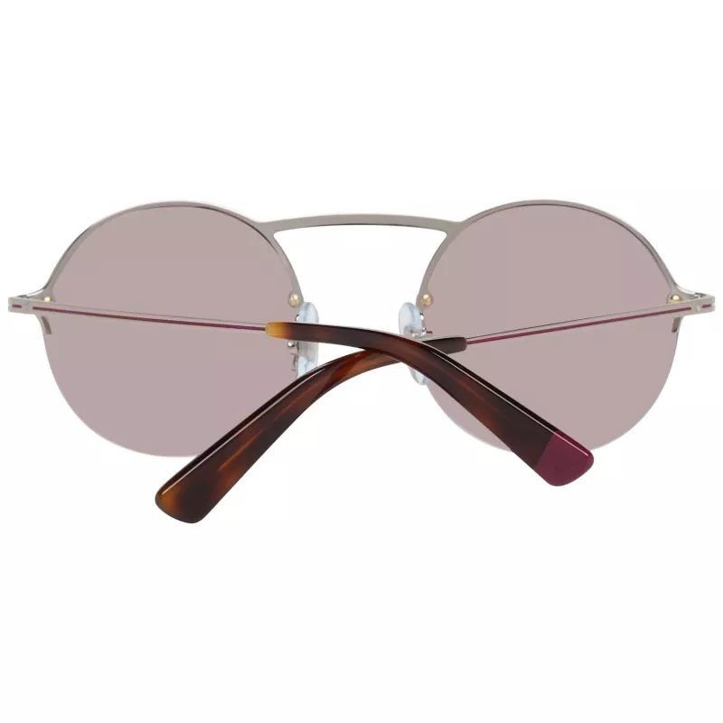 WEB EYEWEAR WE0260-5434U Unisex Sunglasses Havana Acetate Frame Green Polycarbonate Lens 54/21/145 mm