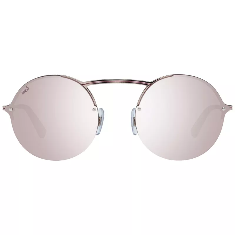 WEB EYEWEAR WE0260-5434U Unisex Sunglasses Havana Acetate Frame Green Polycarbonate Lens 54/21/145 mm