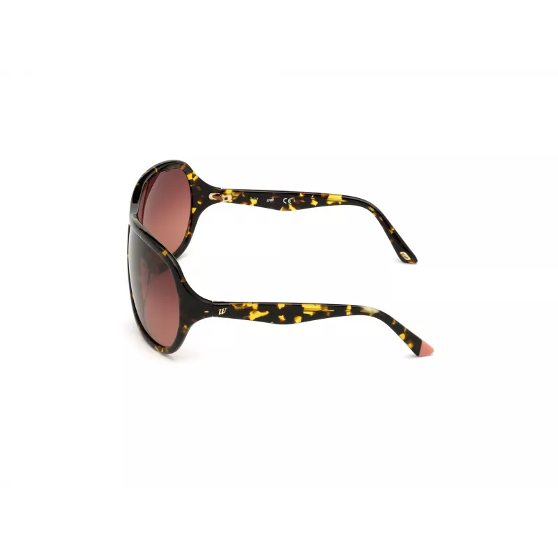 WEB EYEWEAR Woman WE0290-6552F Havana Brown Rectangular Cat Eye Sunglasses 65/12/115 mm