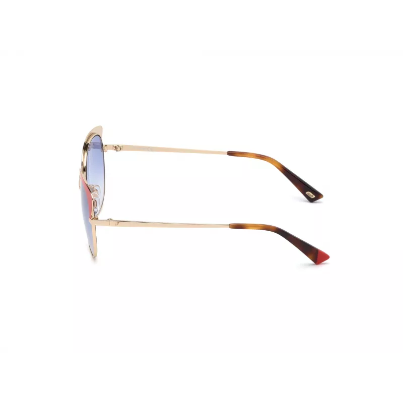 WEB EYEWEAR Women's Butterfly Sunglasses WE0271-5532W Havana Acetate Brown Gradient UV400 55/18/140