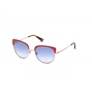 WEB EYEWEAR Women's Butterfly Sunglasses WE0271-5532W Havana Acetate Brown Gradient UV400 55/18/140