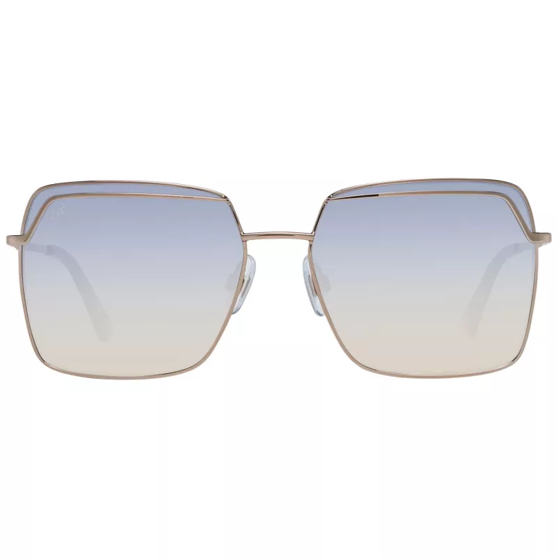 WEB EYEWEAR Women's Cat Eye Sunglasses WE0259-5734W Havana Acetate Brown Gradient Lens 57mm