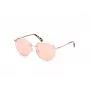 WEB EYEWEAR Women's Cat Eye Sunglasses WE0297-5726Z Brown Havana/Gold Tone