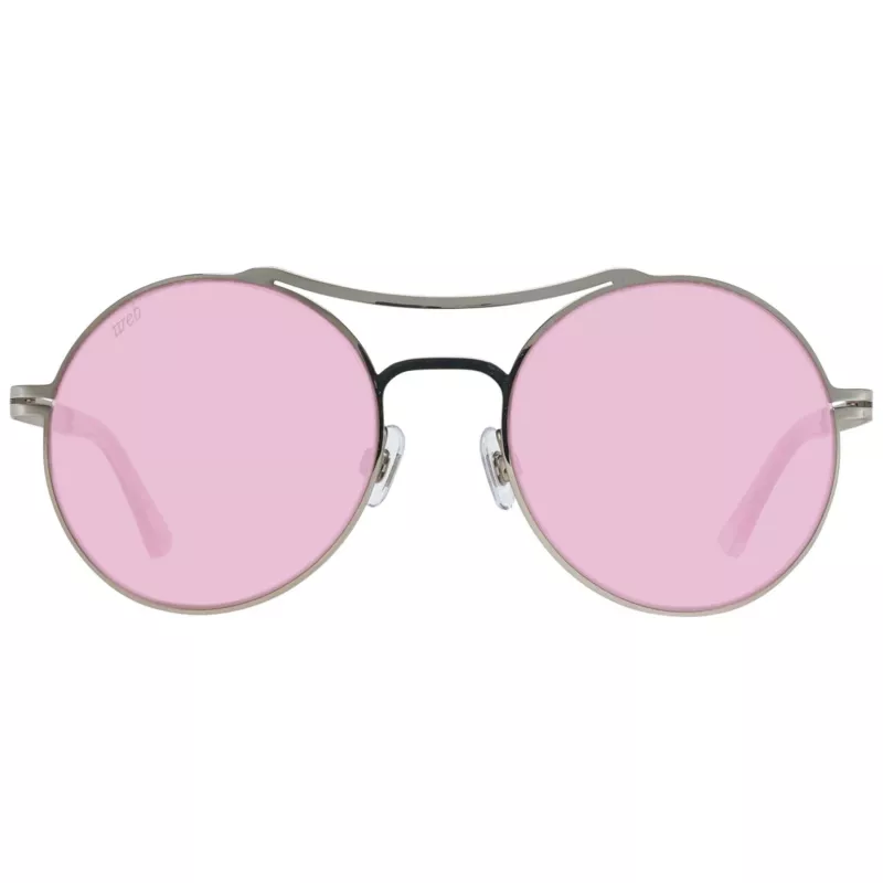 WEB EYEWEAR Women's Sunglasses WE0171-54016 Shiny Black Frame Smoke Grey Lens 54/21/135 mm
