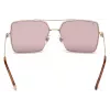 WEB EYEWEAR Women's Sunglasses WE0210-28Y Havana Brown Acetate Square Frame UV400