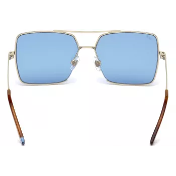 WEB EYEWEAR Women's Sunglasses WE0210-32V Havana/Brown Square Acetate 57mm