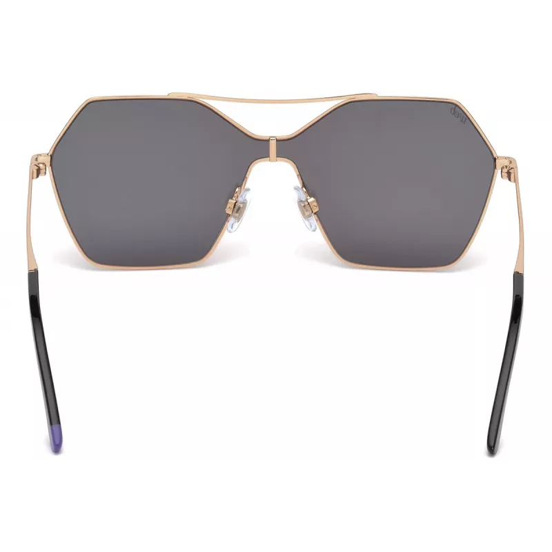 WEB EYEWEAR Women's Sunglasses WE0213-34Z Havana Brown Tortoise Acetate Square Frame 59mm